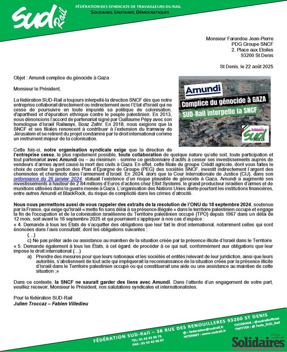 2025 - 08 - 22 - Amundi - PDG SNCF VSolidaires