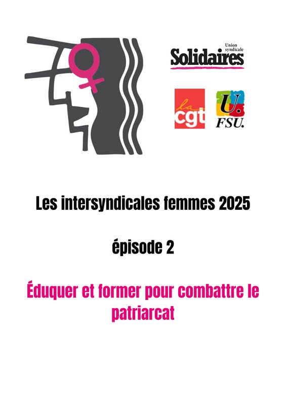 Éduquer et former pour combattre le patriarcat